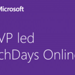 Don’t miss MVP led TechDays Online!